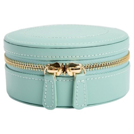 392330 Sophia Round Mini Travel Zip Case WOLF Jade