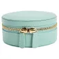 392330 Sophia Round Mini Travel Zip Case WOLF Jade