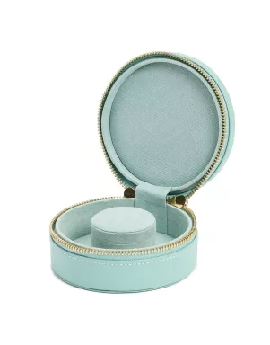 392330 Sophia Round Mini Travel Zip Case WOLF Jade