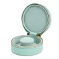 392330 Sophia Round Mini Travel Zip Case WOLF Jade
