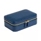 392217 Sophia Travel Zip Case WOLF Indigo
