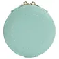 392330 Sophia Round Mini Travel Zip Case WOLF Jade