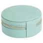 392330 Sophia Round Mini Travel Zip Case WOLF Jade