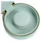 392330 Sophia Round Mini Travel Zip Case WOLF Jade