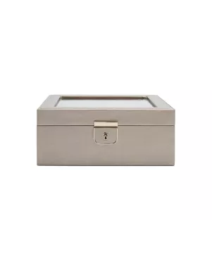 213878 Palermo 6 PC Watch Box - Pewter WOLF