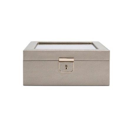 213878 Palermo 6 PC Watch Box - Pewter WOLF