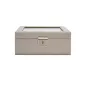 213878 Palermo 6 PC Watch Box - Pewter WOLF