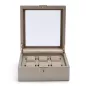 213878 Palermo 6 PC Watch Box - Pewter WOLF
