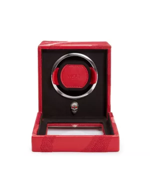 493172 Memento Mori Cub Watch Winder WOLF with Cover Red
