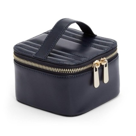 766517 Maria Zip Jewelry Cube - Navy WOLF