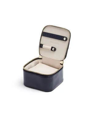 766517 Maria Zip Jewelry Cube - Navy WOLF