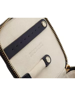 766517 Maria Zip Jewelry Cube - Navy WOLF
