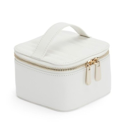766553 Maria Zip Jewelry Cube - White WOLF