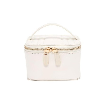 766553 Maria Zip Jewelry Cube - White WOLF