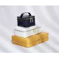 766553 Maria Zip Jewelry Cube - White WOLF
