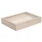 392421 Sophia Jewelry Box with window WOLF Mink