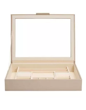 392421 Sophia Jewelry Box with window WOLF Mink