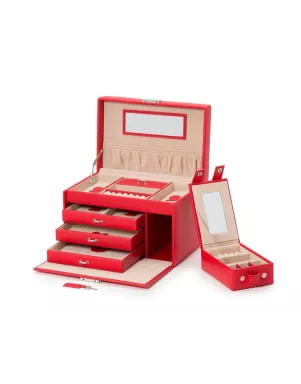 280014 Heritage Small Jewelry Box - Red Wolf