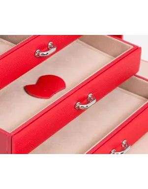 280014 Heritage Small Jewelry Box - Red Wolf
