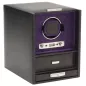 460628 Blake Single Watch Winder with Storage WOLF Black/Purple