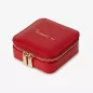 886072 Square Zip Jewelry Case - Red Wolf