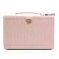 329515 Caroline Extra Large Jewelry Case WOLF Rose Quartz