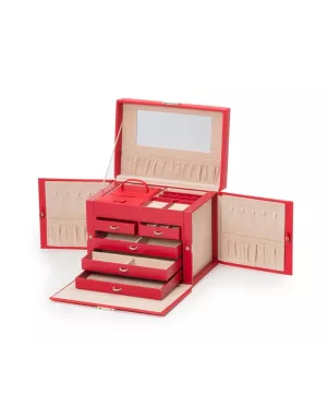 280114 Heritage Medium Jewelry Box - Red Wolf