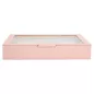 392415 Sophia Jewelry Box with window WOLF Rose Quartz