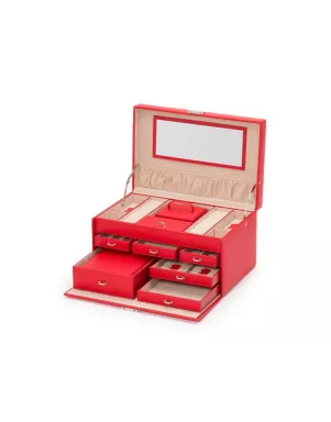 280214 Heritage Large Jewelry Box - Red Wolf