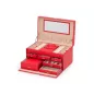 280214 Heritage Large Jewelry Box - Red Wolf