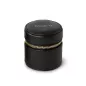 886202 Round Mini Zip Case - Black Wolf