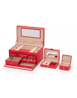 280214 Heritage Large Jewelry Box - Red Wolf