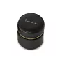 886202 Round Mini Zip Case - Black Wolf