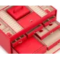 280214 Heritage Large Jewelry Box - Red Wolf