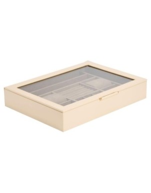 392453 Sophia Jewelry Box with window WOLF Ivory