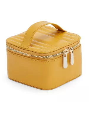 766593 Maria Zip Jewelry Cube - Mustard WOLF
