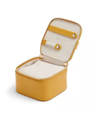 766593 Maria Zip Jewelry Cube - Mustard WOLF