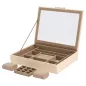 392453 Sophia Jewelry Box with window WOLF Ivory