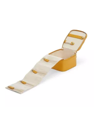 766593 Maria Zip Jewelry Cube - Mustard WOLF