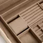 392453 Sophia Jewelry Box with window WOLF Ivory
