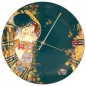 GOE-67069021 The Kiss - Artis Orbis Gustav Klimt Wall clock 31 cm Goebel