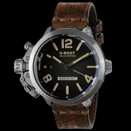 8809 CAPSULE 45MM SS BK BE S/N:0037 Наручний годинник U-BOAT
