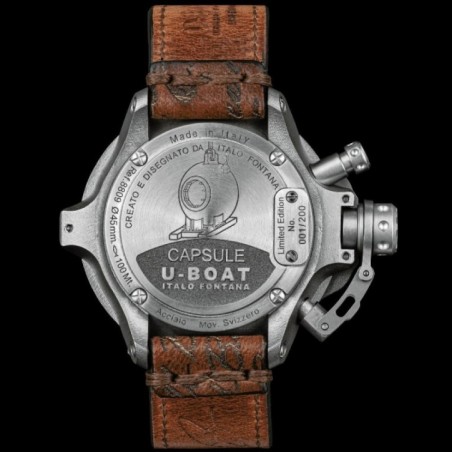 8809 CAPSULE 45MM SS BK BE S/N:0037 Наручний годинник U-BOAT