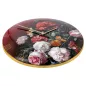 GOE-67069031 Wall clock 31 cm Jan Davidsz de Heem - Flowers in Vase - Artis Orbis Goebel