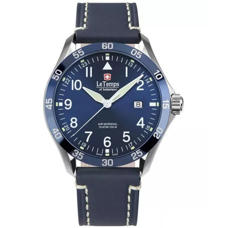 LT1040.13BL17 Швейцарський годинник Le Temps