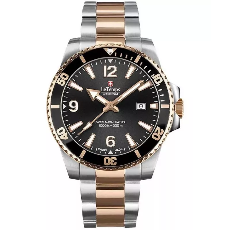 LT1043.45BT02 Швейцарський годинник Le Temps