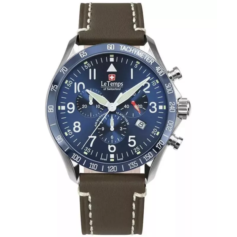 LT1041.13BL16 Швейцарський годинник Le Temps