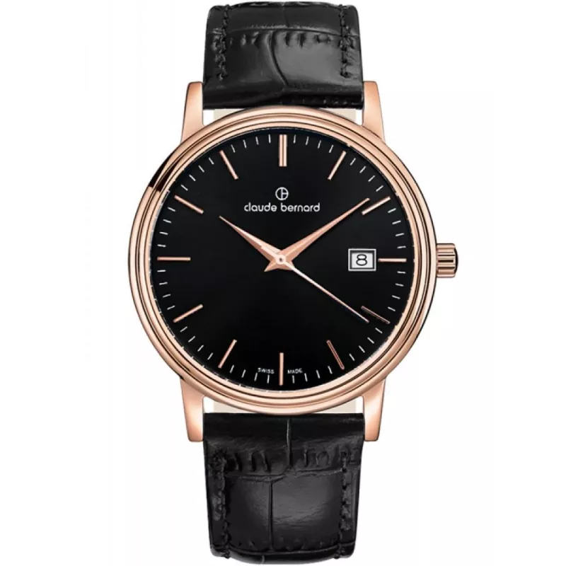 53009 37R NIR Швейцарський годинник Claude Bernard