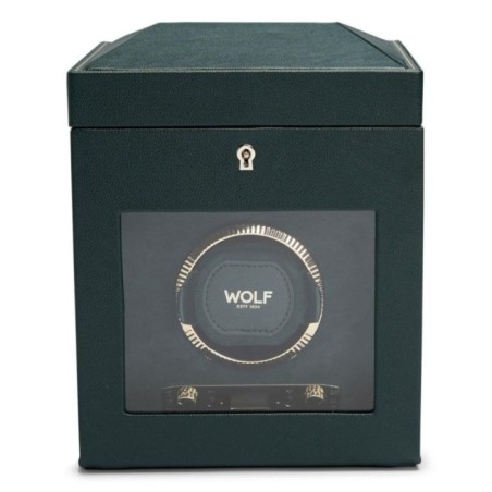 792141 British Racing Single Watch Winder WOLF Green