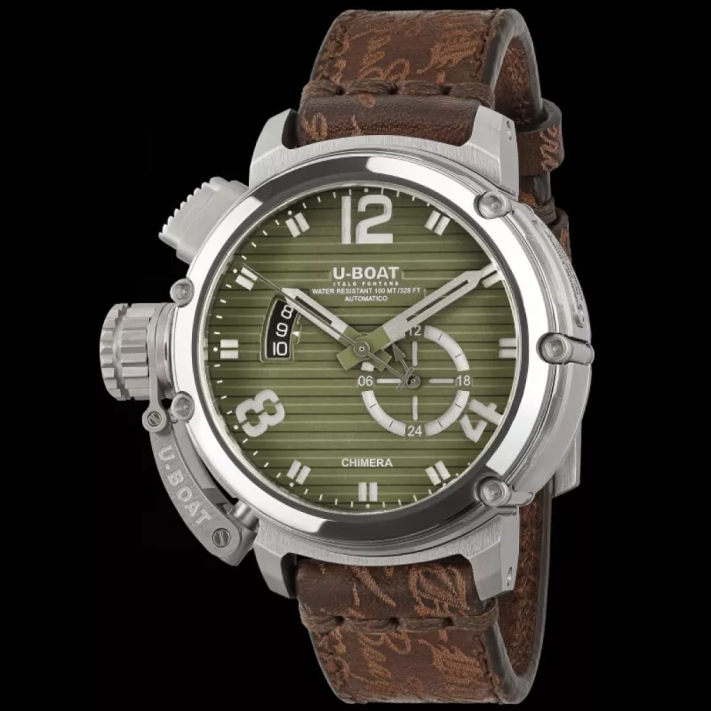 9604 CHIMERA 46MM SS VERDE S/N:028 Наручний годинник U-BOAT